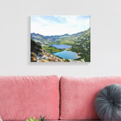 ポーランドのポンドバレータトラ キャンバスプリント (インサイチュ (リビング))