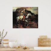 ポーランドのライダーポスター ポスター (キッチン)