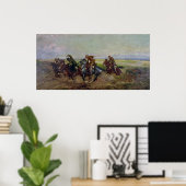 ポーランドのランサーズがロシア人を攻撃, 1920 ポスター (ホームオフィス)