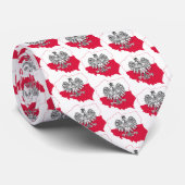 ポーランドのワシのタイ ネクタイ (ロール)