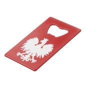 ポーランドのワシの栓抜き クレジットカード栓抜き (正面アングル)