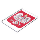 ポーランドのワシの盾 ノートブック (左側)