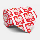ポーランドのワシの赤い盾のタイ ネクタイ (ロール)
