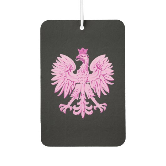 ポーランドのワシ カーエアーフレッシュナー (正面)