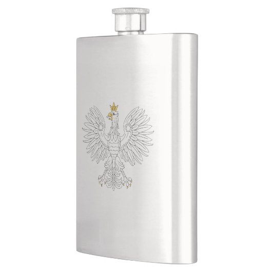 ポーランドのワシ フラスク (左)
