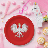 ポーランドのワシ ペーパープレート (パーティー)