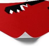 ポーランドのヴィンテージ旅行ポスター ポスター (角)