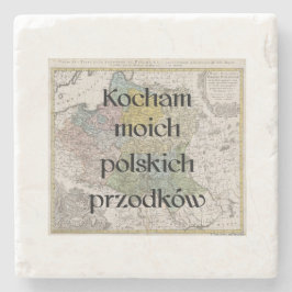 ポーランドの先祖が大好き |コースターカスタムズ ストーンコースター