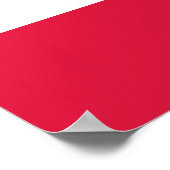 ポーランドの国旗 ポスター (角)