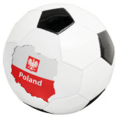 ポーランドの地図 サッカーボール (3/4)