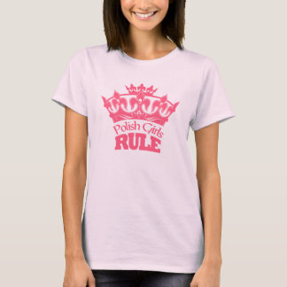 ポーランドの女の子の規則 Tシャツ