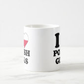 ポーランドの女の子大好き コーヒーマグカップ (中央)