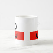 ポーランドの抵抗の旗 コーヒーマグカップ (中央)