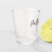 ポーランドの旗のハート、ポルスカ、ポーランド ショットグラス (左)