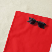 ポーランドの旗のビーチタオル ビーチタオル (インサイチュ)