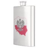 ポーランドの旗のフラスコ フラスク (左)