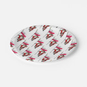 ポーランドの旗を掲げた聖人ニコラス ペーパープレート (アングル)