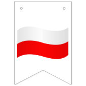 ポーランドの旗布の旗 バンティングフラッグ (第2の旗)
