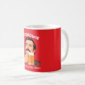 ポーランドの旗 コーヒーマグカップ (正面右)