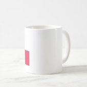 ポーランドの旗 コーヒーマグカップ (正面右)