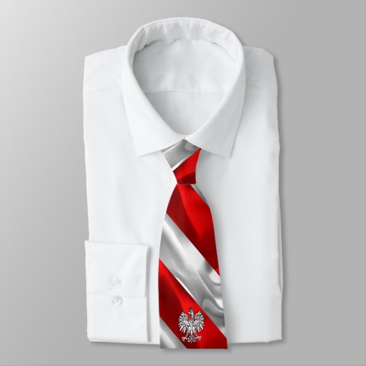 ポーランドの旗 ネクタイ (タイ)