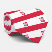 ポーランドの旗 ネクタイ (ロール)