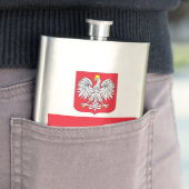ポーランドの旗 フラスク (インサイチュ)