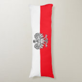 ポーランドの旗 ボディピロー (正面縦)