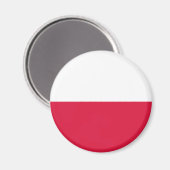 ポーランドの旗 マグネット (正面/裏面)
