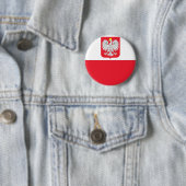 ポーランドの旗 缶バッジ (インサイチュ)