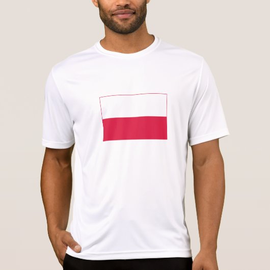 ポーランドの旗 Tシャツ (正面)
