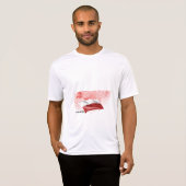 ポーランドの旗 Tシャツ (正面フル)