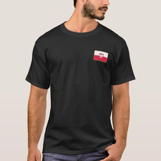 ポーランドの旗Tシャツ Tシャツ (正面)