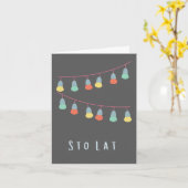 ポーランドの最後の誕生日の名前おめでとう カード (黄色い花)