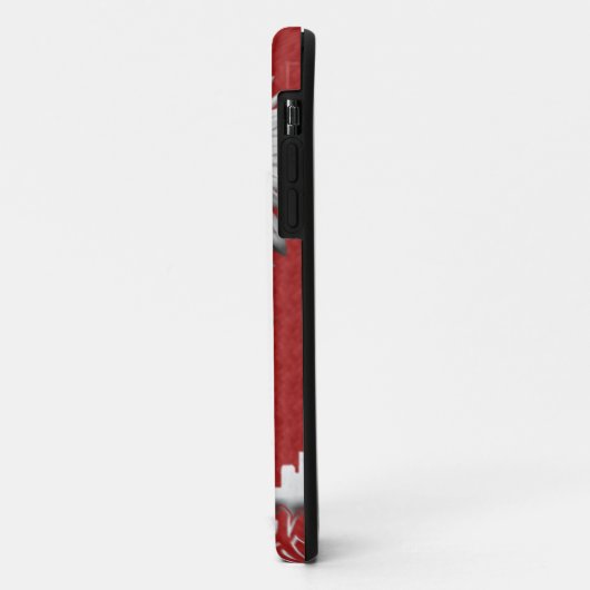 ポーランドの白いワシのシカゴのスカイラインのiPhone 5の場合M Case-Mate iPhoneケース (裏面/左)