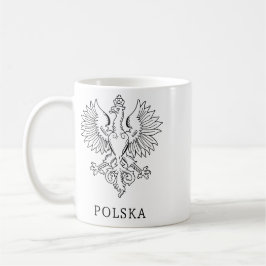 ポーランドの白鷲現代国家象徴 コーヒーマグカップ