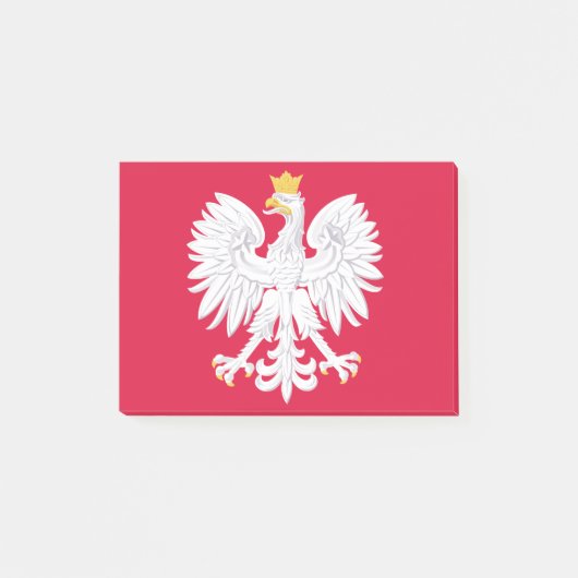 ポーランドの紋章 ポストイット (正面)