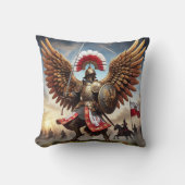 ポーランドの翼のハサー – 栄光の翼 クッション (正面)