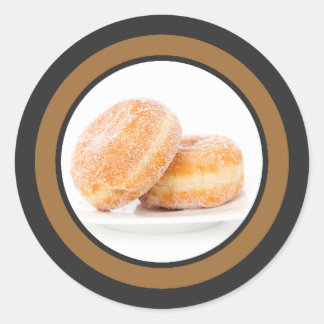 ポーランドの脂肪の木曜日ハッピーパッキの日 ラウンドシール