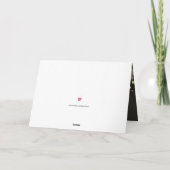 ポーランドの誕生日カードウロジニーのグリーティングカード シーズンカード (裏面)