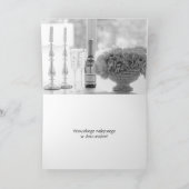 ポーランドの誕生日カードurodzinyピンクのグリーティングカード シーズンカード (内部)