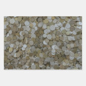 ポーランドの貨幣包装紙紙 ラッピングペーパーシート (正面2)