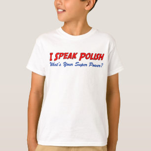 ポーランドの軍事大国を話して下さい Tシャツ