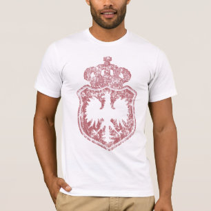 ポーランドの頂上の王冠のTシャツ Tシャツ