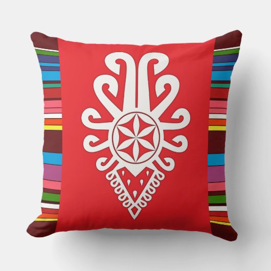 ポーランドの高地のフォークパターン – Parzenica クッション (正面)