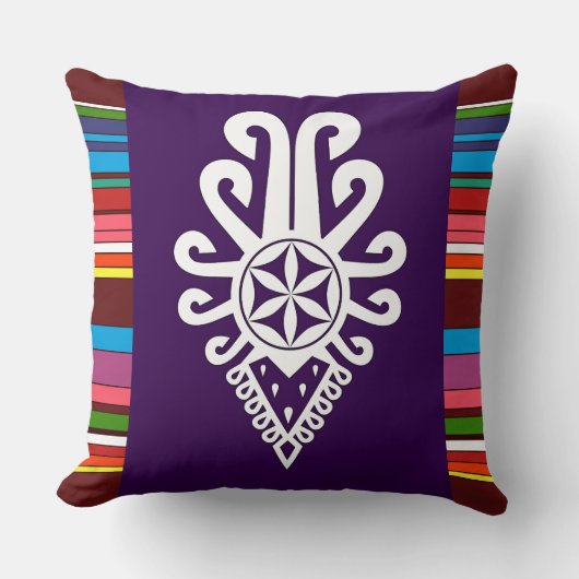 ポーランドの高地のフォークパターン – Parzenica クッション (正面)