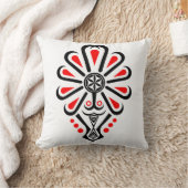 ポーランドの高地のフォークパターン – Parzenica クッション (ブランケット)