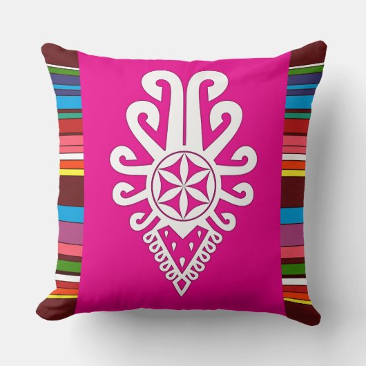 ポーランドの高地のフォークパターン – Parzenica クッション (正面)