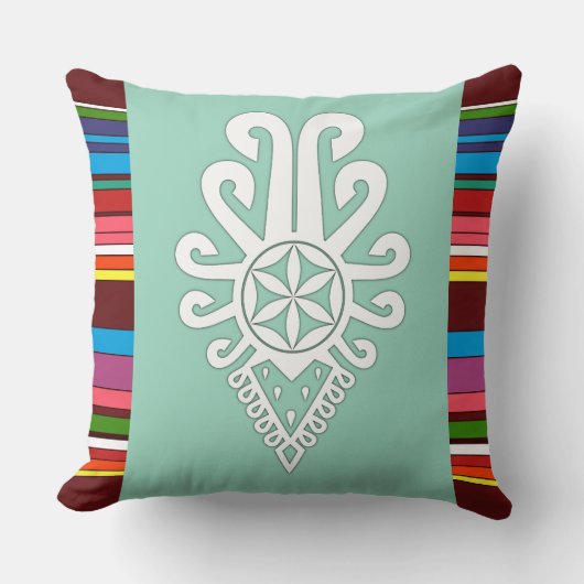 ポーランドの高地のフォークパターン – Parzenica クッション (正面)