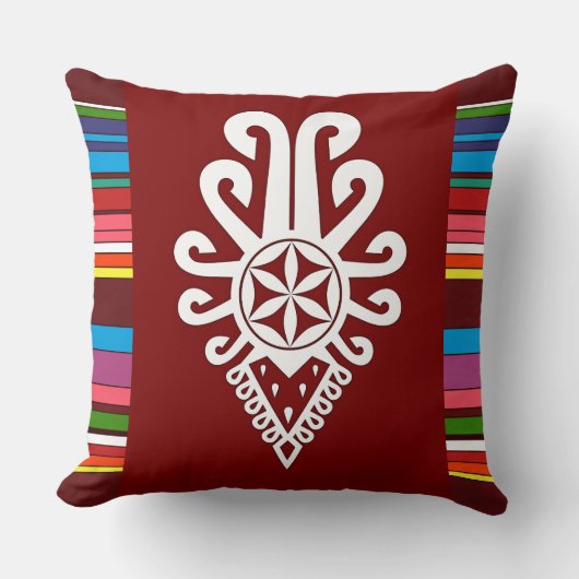 ポーランドの高地のフォークパターン – Parzenica クッション (正面)